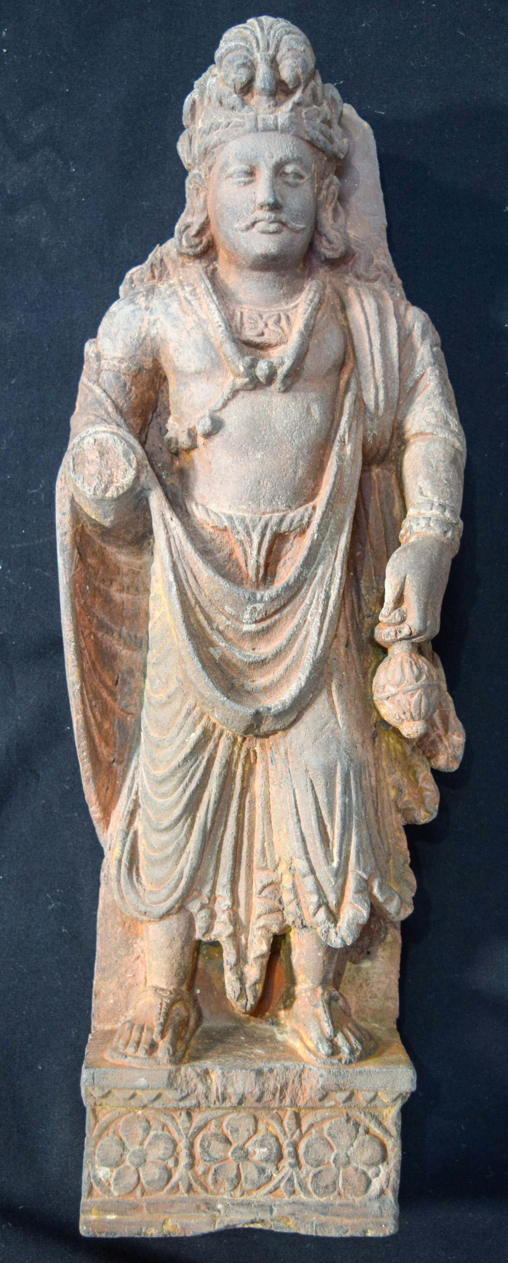 A Middle Eastern stone Buddha 47 x 13