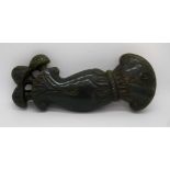 A Jade Mughal dagger handle 15 cm