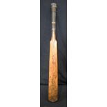 A Victorian cricket bat. 86cm x 9cm