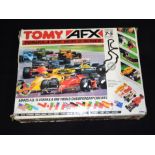A Tomy AFX Scalextric set
