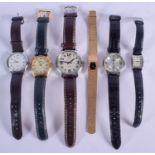 ASSORTED WATCHES. (6)