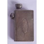 A VINTAGE SILVER VESTA CASE. 4 cm x 2.5 cm.