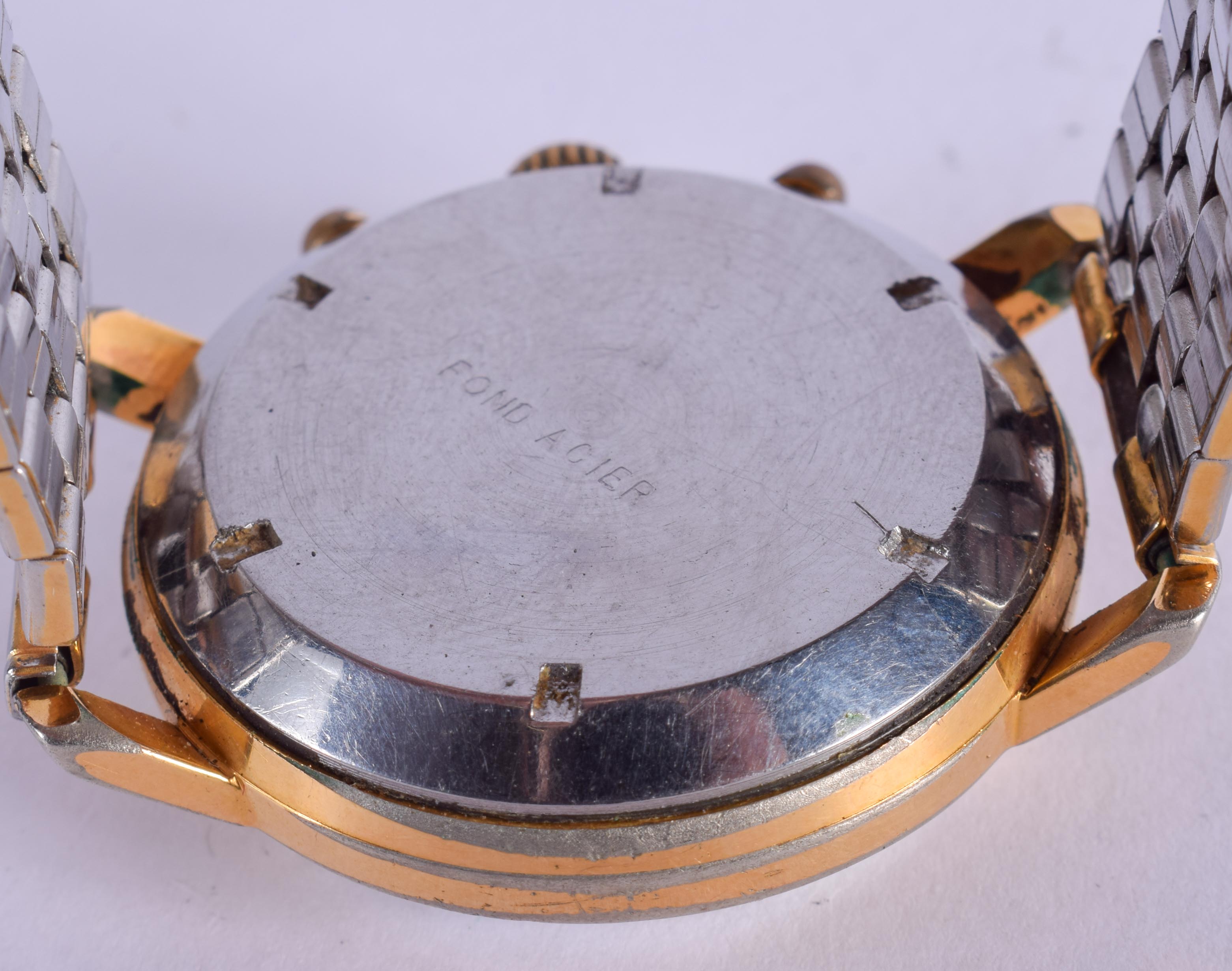 A VINTAGE INCABLOC CHRONOMETER WRISTWATCH. 3.5 cm diameter. - Image 2 of 3