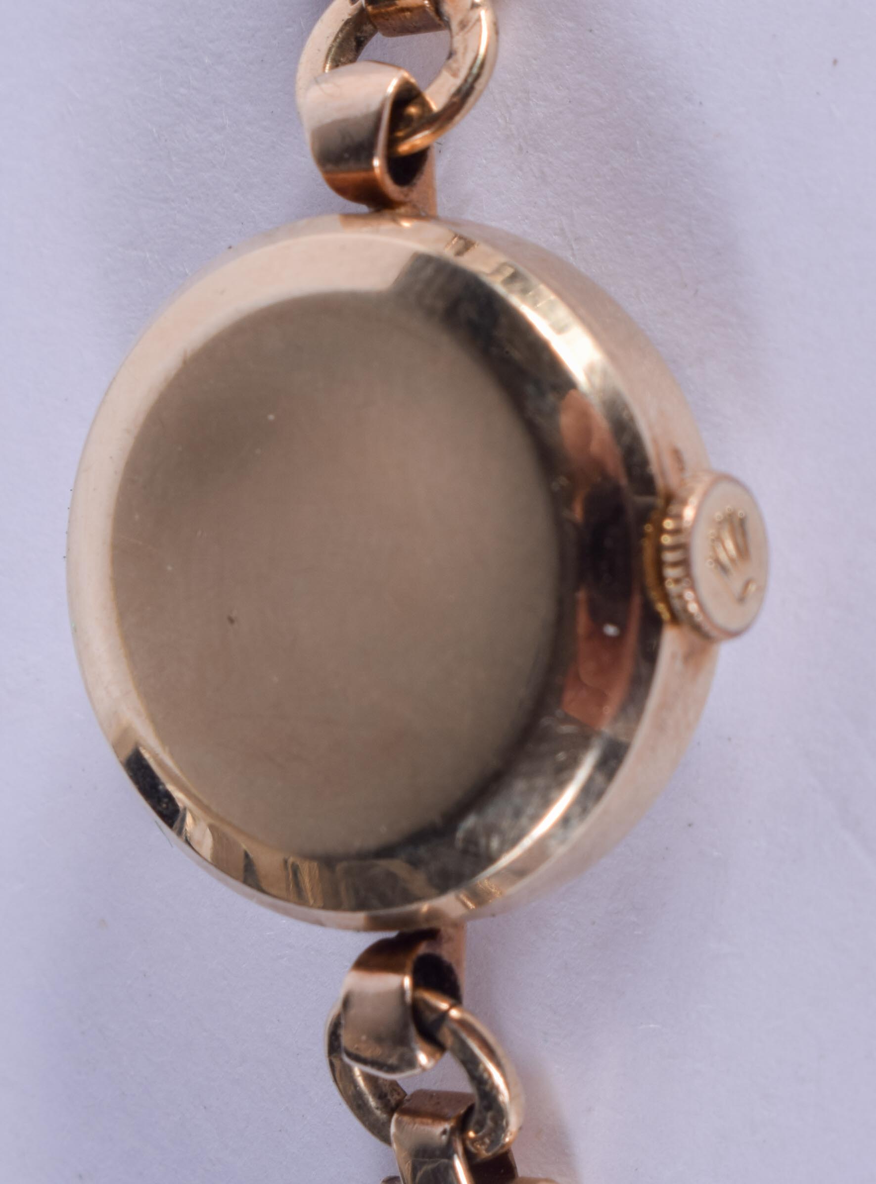 A 9CT GOLD ROLEX WRISTWATCH. 16.8 grams overall. Dial 2.25 cm diameter. - Image 2 of 4