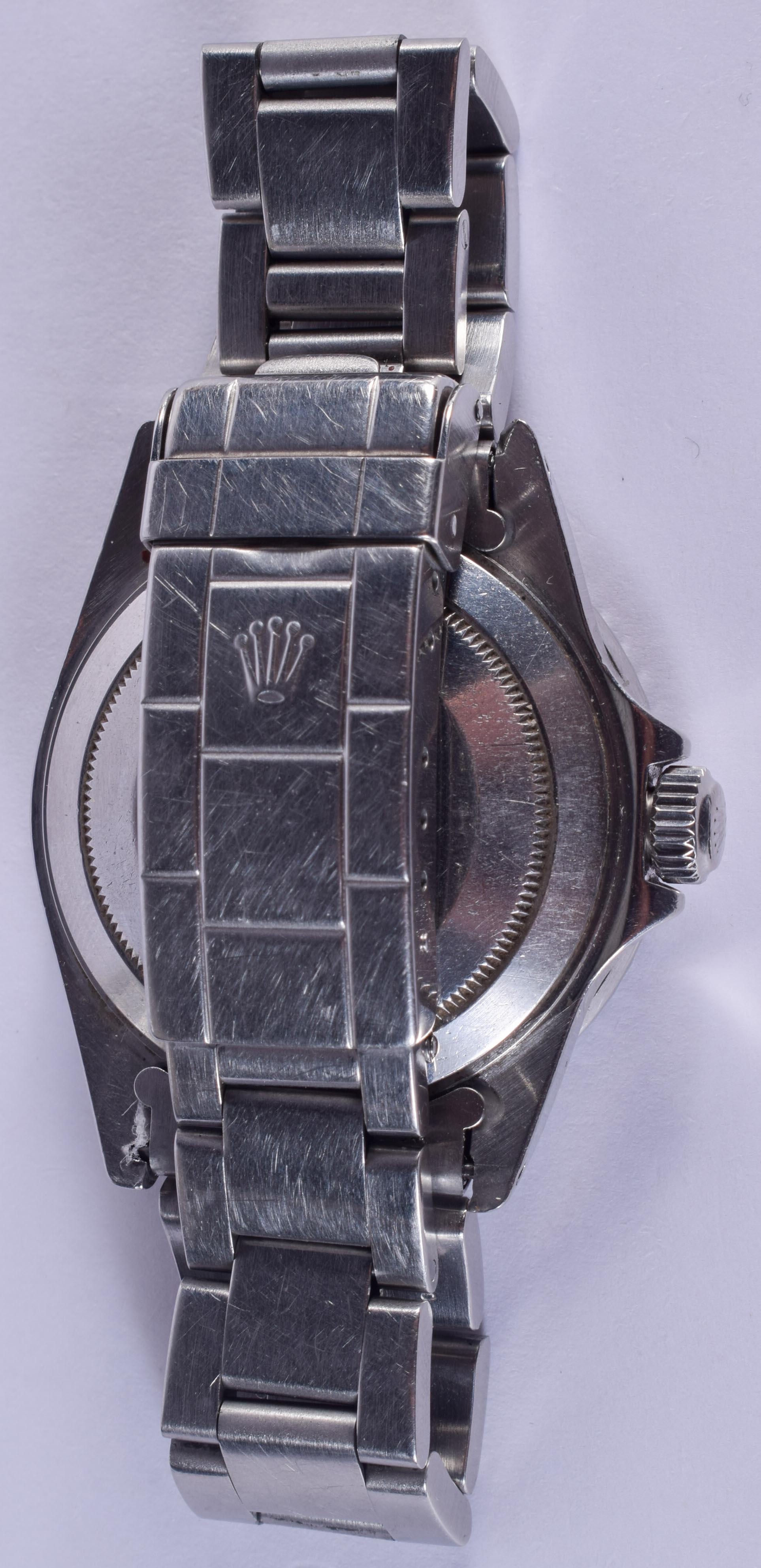 A GOOD ROLEX MODEL 16800 SUBMARINE BLACK DIAL WRISTWATCH C1983/84 with discontinued T25 dial, serial - Image 3 of 7