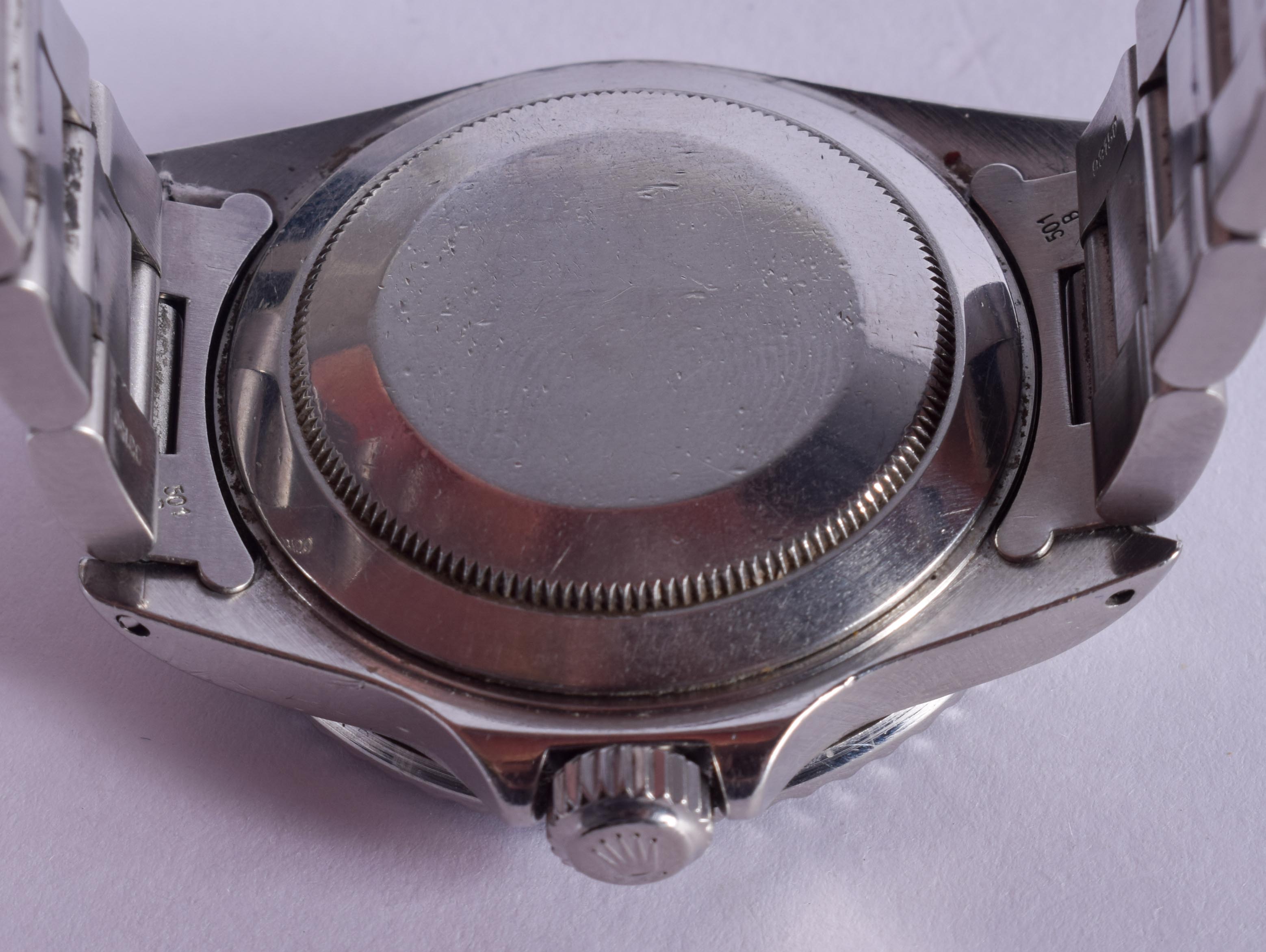 A GOOD ROLEX MODEL 16800 SUBMARINE BLACK DIAL WRISTWATCH C1983/84 with discontinued T25 dial, serial - Image 2 of 7