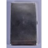 A LARGE 1930S SILVER CIGARETTE CASE. Birmingham 1936. 130 grams. 14 cm x 8 cm.