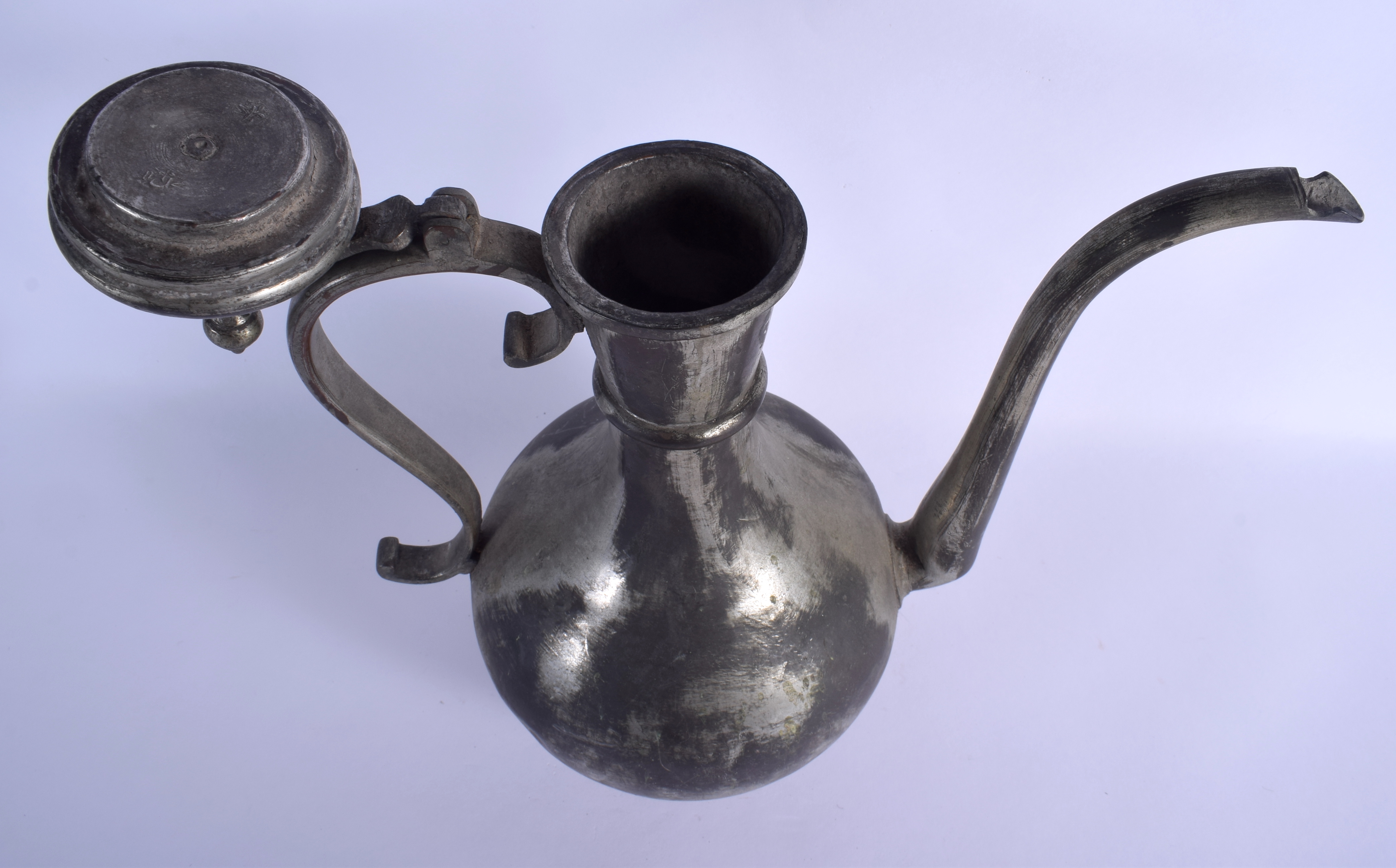 A 19TH CENTURY MIDDLE EASTERN ISLAMIC EWER. 34 cm x 18 cm. - Image 3 of 6