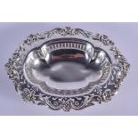 A VICTORIAN SILVER SWEETMEAT DISH. Sheffield 1899. 86 grams. 16 cm x 10 cm.