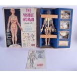 THE VISIBLE WOMEN RETRO VINTAGE ASSEMBLY TOY KIT. Box 40 cm x 35 cm.