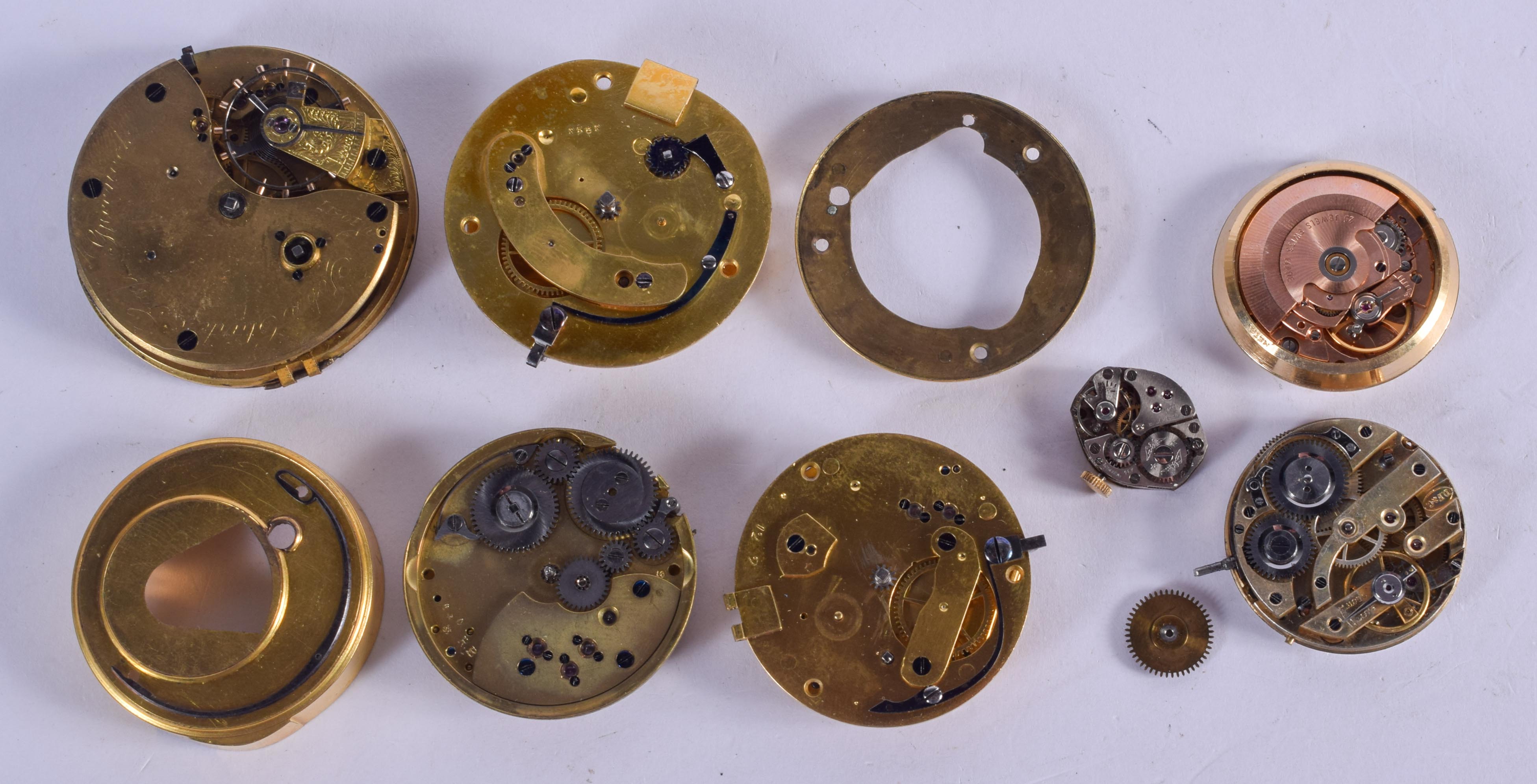 WATCH MOVEMENTS and dials. (qty) - Image 2 of 2