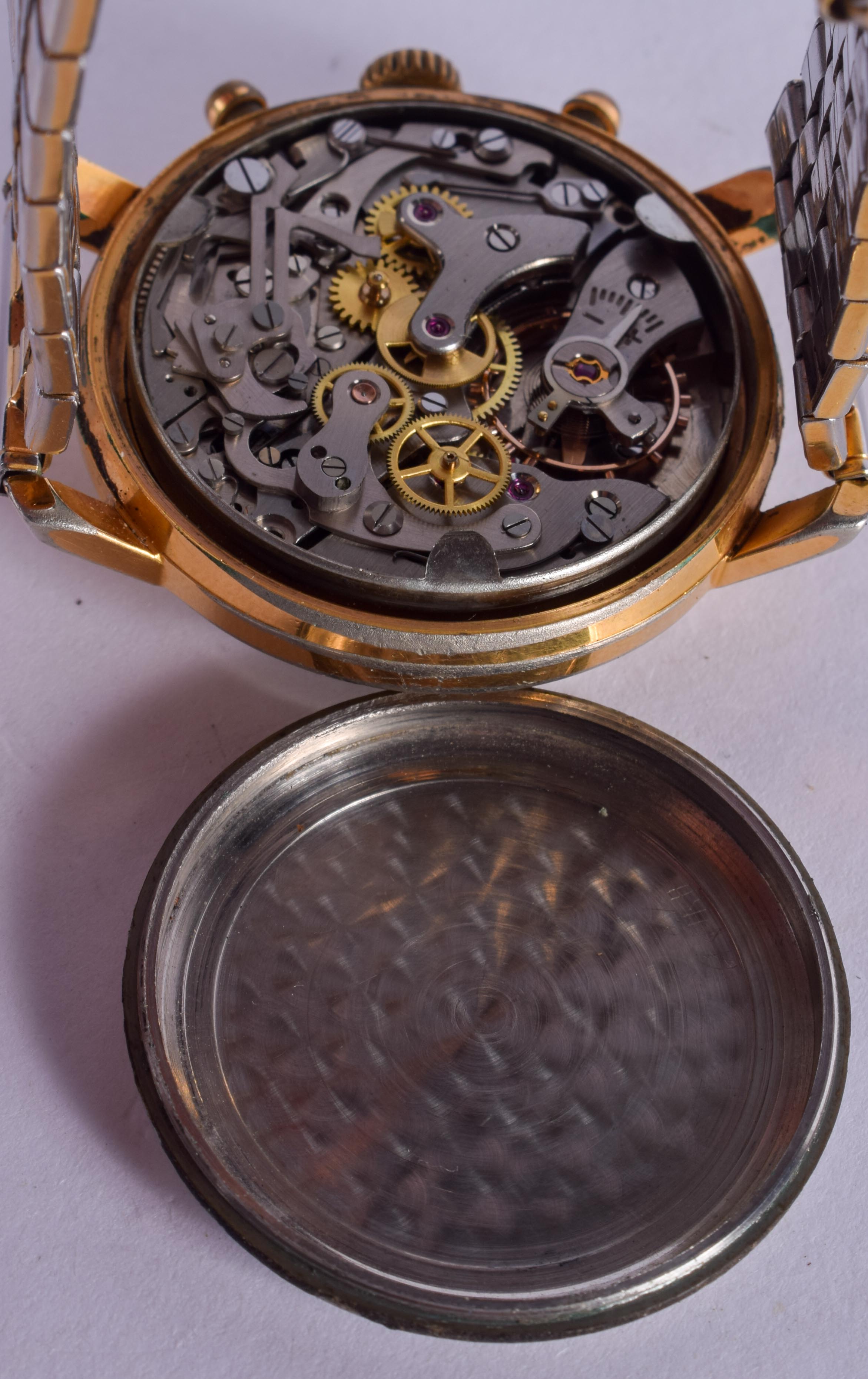 A VINTAGE INCABLOC CHRONOMETER WRISTWATCH. 3.5 cm diameter. - Image 3 of 3