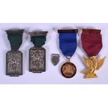 MASONIC MEDALLIONS etc. (qty)