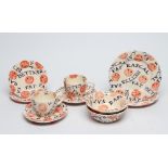 OF YORKSHIRE INTEREST - An Emma Bridgewater pottery "Bettys Fat Rascal" pattern breakfast set for