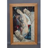 GRAEME WILLSON (1951-2018), Nude, oil on canvas, unsigned, 30" x 18", framed Provenance: Purchased
