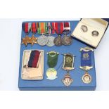 A FAMILY OF SECOND WORLD WAR MEDALS awarded to RAF Warrant Officer A. Ransom (505826), comprising