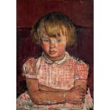 RUSKIN SPEAR (1911-1990), The Artist's Daughter, oil on board, unsigned, 20 1/2" x 14 1/2",