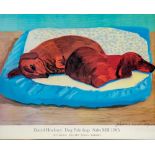 DAVID HOCKNEY (b.1937), Dog Paintings, Salts Mill 1985, limited edition lithograph, signed in felt