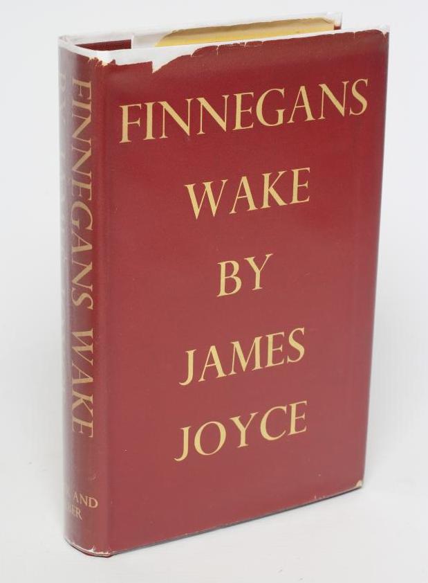 JAMES JOYCE, Finnegans Wake, 1st edition, Faber & Faber, clipped dust jacket but price still