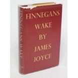 JAMES JOYCE, Finnegans Wake, 1st edition, Faber & Faber, clipped dust jacket but price still