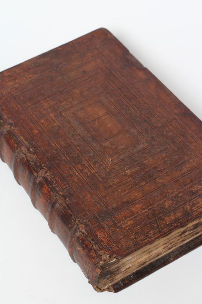 THE HOLY BIBLE containing the Old Testament and the New, 1708, half title engraved with Moses and - Image 2 of 4