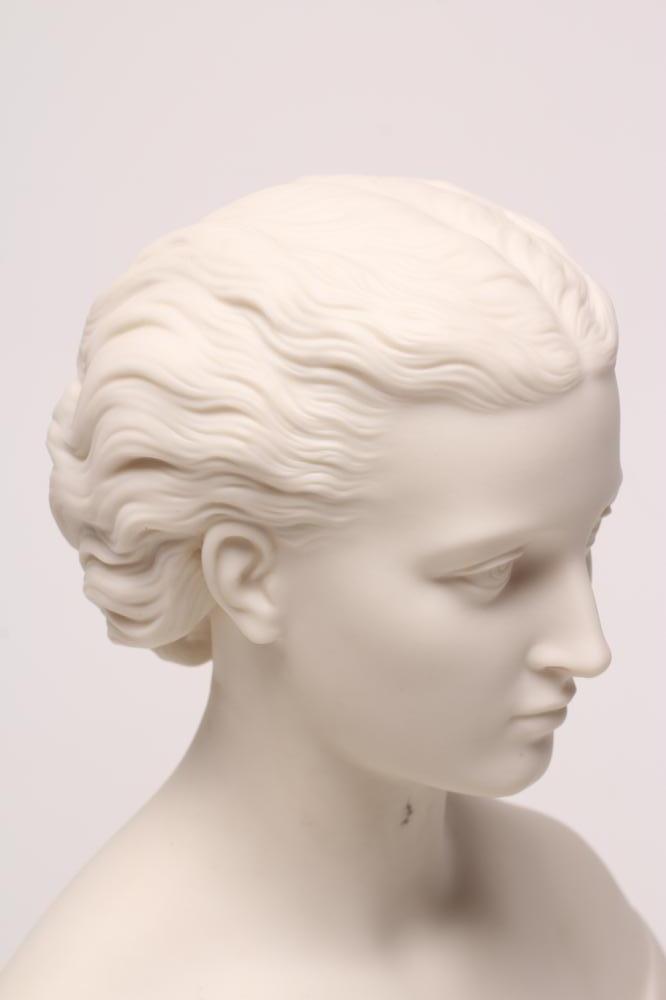 "PRINCESS ALEXANDRA" - a Copeland "Art Union of London" parian bust designed by Mary Thorneycroft, - Image 2 of 4