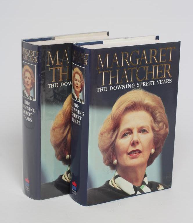 MARGARET THATCHER - The Downing Street Years, 1st edition 1993, signed on title page, unclipped dust
