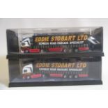 Corgi Stobart 1:50 scale 75201 E.R.F., 75403 DAF, boxed E (Est. plus 21% premium inc. VAT)