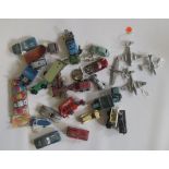 Playworn diecast model vehicles by Matchbox, Dinky, Britains and others, F-P (Est. plus 21%