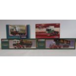 Corgi Stobart 1:50 scale CC12405 Volvo Tractor, CC13719 Scania Tractor, 13601 Foden S21, 23101