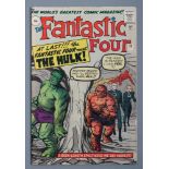 MARVEL'S FANTASTIC FOUR No.12, "AT LAST!!! THE FANTASTIC FOUR meet THE HULK!" (Est. plus 21% premium