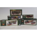 Corgi Stobart 19801 Bedford S Type, 30202 Thames Tractor, 31704 Morris Minor Pickup and Thames