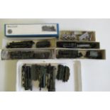 Eight kit built G.W.R. locomotives, most items damaged or parts missing, P, an unstarted Nu-Cast kit