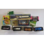 Diecast vehicles by Dinky, Matchbox and others including Super Toys, French B.P. Tanker, Matchbox