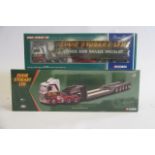 Corgi Stobart 1:50 scale CC12203 Scania Low Loader, CC13405 Man, boxed M (Est. plus 21% premium inc.