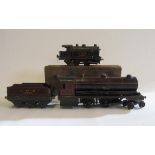 Bowman Models 4-4-0 Steam Locomotive and Tender, spirit fired, finished in red, L.M.S. 13000 to