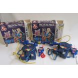 Two Ghost Busters Kenner Proto Packs, some items missing, both items boxed, F (Est. plus 21% premium