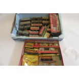 Brimtoy Railways rolling stock and accessories, locomotives, passenger coaches, goods truck and