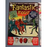 MARVEL'S FANTASTIC FOUR, No.14 "the SUB-MARINER STRIKES!" and No.11 "THE IMPOSSIBLE MAN" (2) (Est.