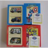 Two Corgi Marvel Super Heroes Vans comprising X-Men and Captain America, boxed E (Est. plus 21%