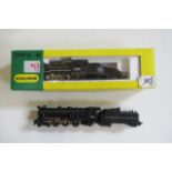 Two American Railways locomotives comprising Canadian 0-6-0 and Pensylvania 4-6-0, one item boxed,