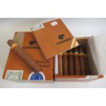 A box of 16 Cohiba Robustos, together with a Cohiba box containing one Siglo VI (2) (Est. plus 21%