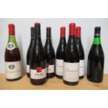 3 bottles 2004 Bourgogne, Domaine de Montille, 1 bottle 1966 Aloxe Corton Latour, Louis Latour,