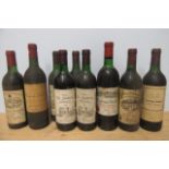 4 bottles 1985 Chateau La Gacherie Bordeaux, 1 bottle 1992 Domaine se Martialis, Saint-Emilion Grand