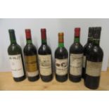 1 bottle 1975 Chateau Brand-Cantenac Margaux, Grand Cru Classe, 1 bottle 1975 Mouton-Cadet, Baron