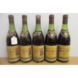 5 bottles 1966 Hospices de Beaune, A. Bichot & Cie (Est. plus 21% premium inc. VAT)