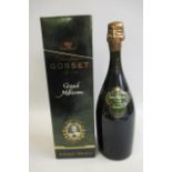 1 bottle 1996 Gosset Brut Grand Millesime, boxed (Est. plus 21% premium inc. VAT)