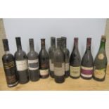 5 bottles 1996 Vineyards Villard Casablanca Valley Merlot, 1 bottle 2001 Chalkers Crossing Shiraz, 1