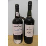 1 bottle 1997 Churchill's Vintage Port, together with 1 bottle 2003 Croft Vintage Port (2) (Est.
