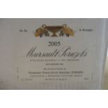 12 bottles 2005 Meursault Poruzots, premier cru, Domaine Francois et Antoine Jobard, OC (Est. plus